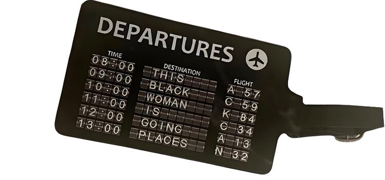 Departures Luggage Tag