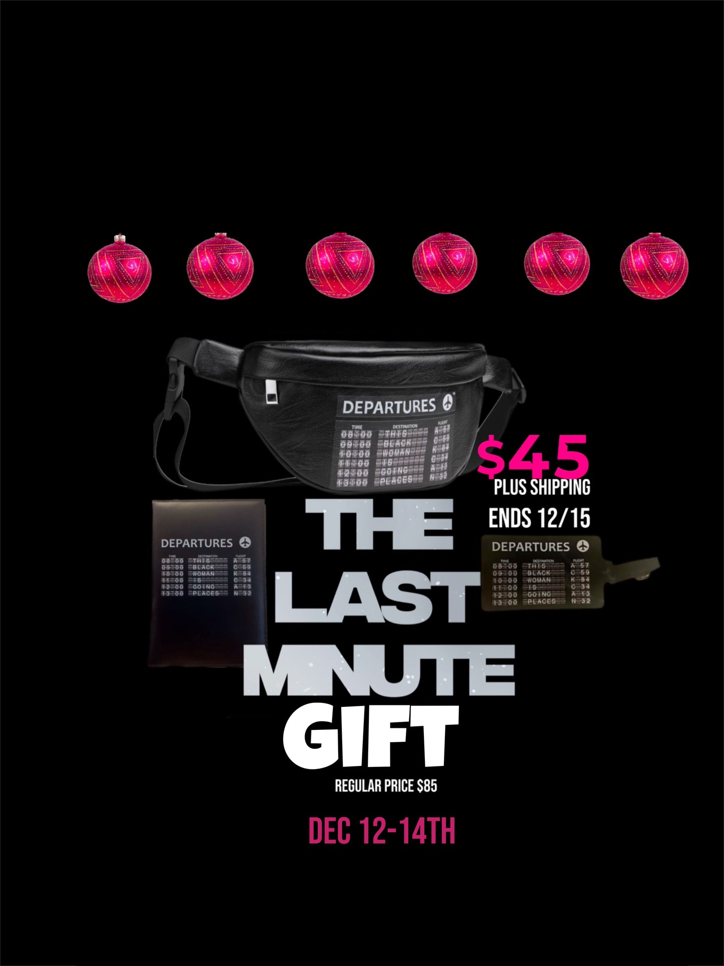 Departures Fanny Pack