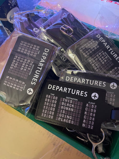 Departures Luggage Tag